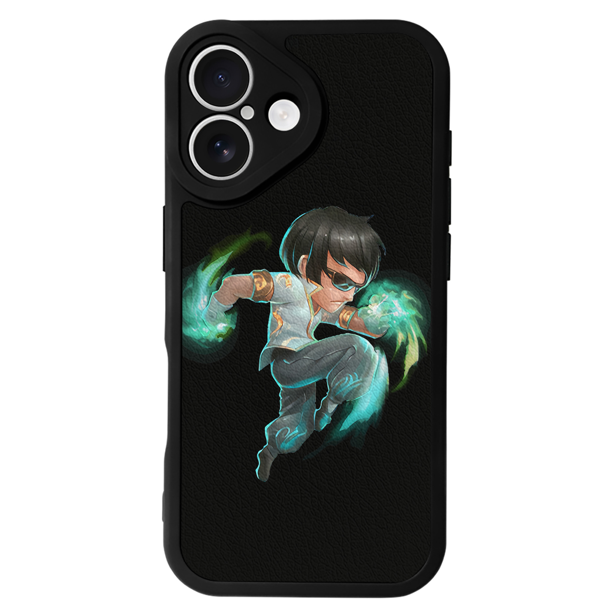 リーグ・オブ・レジェンド League of Legends LOL 【iPhone 16シリーズ対応】シリコンスマホケース（レザー調） 材質：シリコン